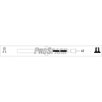 Высоковольтные провода зажигания STANDARD 8W10714 2239558 YX3 430 OES907