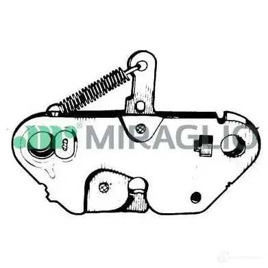 Замок капота MIRAGLIO 8058335370109 3898624 T0R RMO 3797