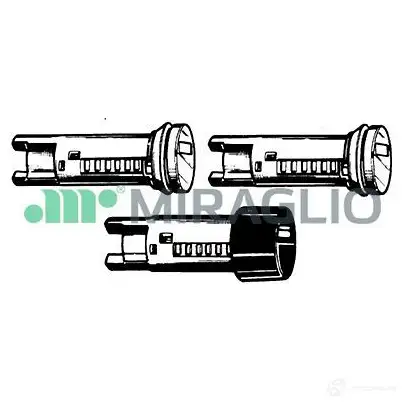 Ключ замка с личинкой MIRAGLIO 90LP V8 8058335804598 801006 3899017