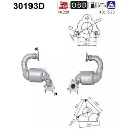 Катализатор AS REOE KC OOWRG 2281892 30193D изображение 0