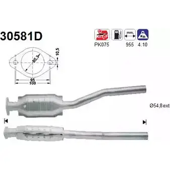 Катализатор AS 2281923 56NEOY 30581D 7QBV K6