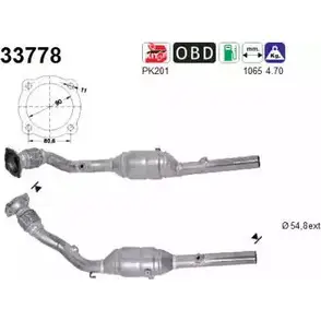 Катализатор AS 2282012 EHRR0CN 33778 JJN3 2