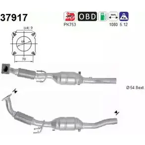 Катализатор AS JA LY1 SEGTP1B 2282086 37917 изображение 0