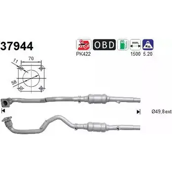 Катализатор AS 37944 2282111 IGTI5 623 L5