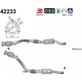 Катализатор AS 42233 2282174 1SILRXH TWP SQHG