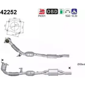 Катализатор AS VC ODZ 2282191 4GZ0TI6 42252