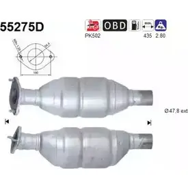 Катализатор AS 55275D 2282307 YTCEK7 547D KW