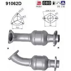 Катализатор AS 91062D OEG4PXD 9NH S74P 2282603 изображение 0