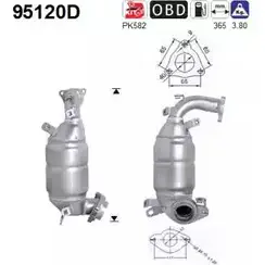 Катализатор AS 95120D 2282657 XLP 6KHZ 75FE20