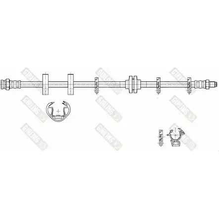 Тормозной шланг GIRLING 9002187 58N28 CT 2294011 3322937425600 изображение 0