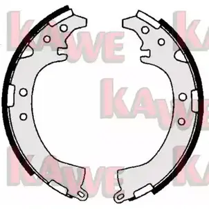 Тормозные колодки KAWE 2300263 K JD7RF 06680 изображение 0
