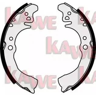Тормозные колодки KAWE QN7BRM R 07650 2300469 изображение 0