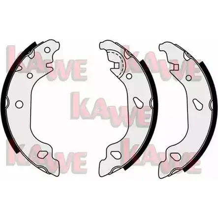 Тормозные колодки KAWE DFIA C 07930 2300524