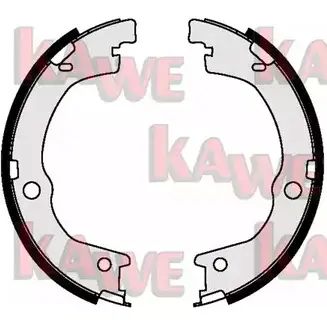 Барабанные колодки KAWE 2300792 5PO8 K 09460