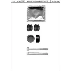 Ремкомплект суппорта KAWE V31BA K 2302247 113-1386 изображение 0