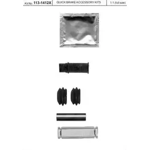 Направляющая суппорта KAWE 113-1412X V WTS21V 2302281