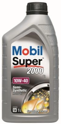 Моторное масло полусинтетическое Super 2000 X1 10W-40 - 1 л MOBIL 1441022342 2015103010 42 1IUNO1 150017 изображение 0