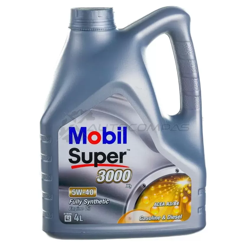Моторное масло Super 3000 X1 5W-40 MOBIL Q G26F 150546 1437616967