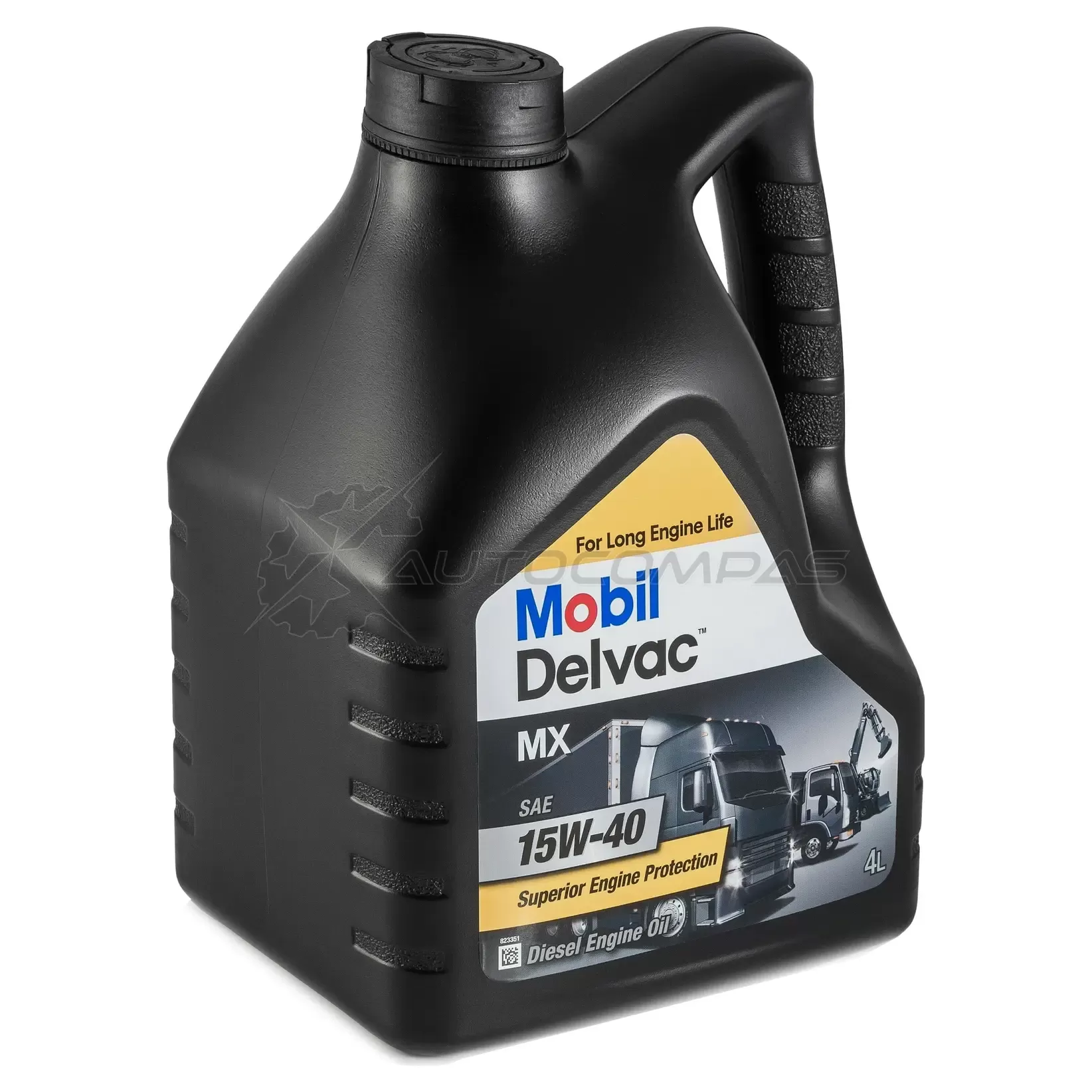 Моторное масло Delvac MX 15W-40 - 4 л MOBIL 1436733047 20 1520402010 152658 623PKLL изображение 0