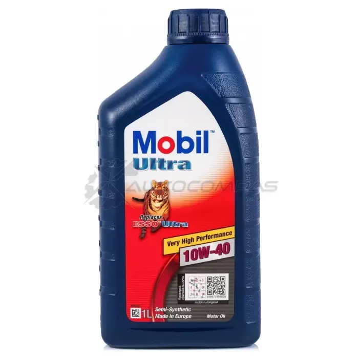 Моторное масло Ultra 10W-40 - 1 л MOBIL 152625 20151020H0 10 1436733106 W1DB4J изображение 0