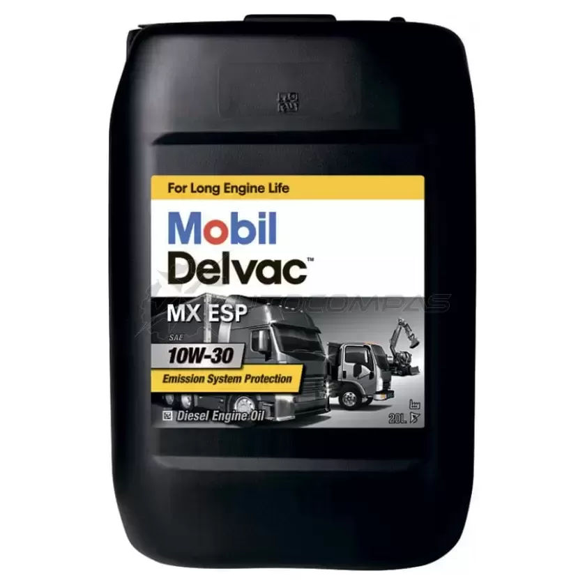 Моторное масло Delvac MX ESP 10W-30 - 20 л MOBIL 201520402042 153856 ACEA E9, E7 1441022294 изображение 0