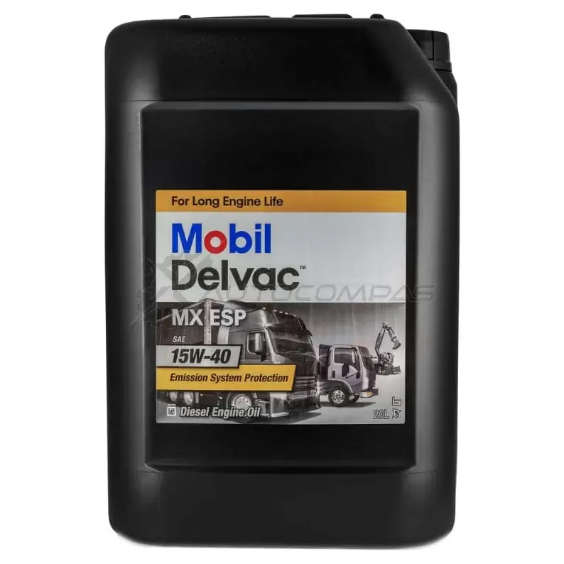 Моторное масло Delvac MX ESP 15W-40 - 20 л MOBIL 153851 1441022298 U NHOC изображение 0