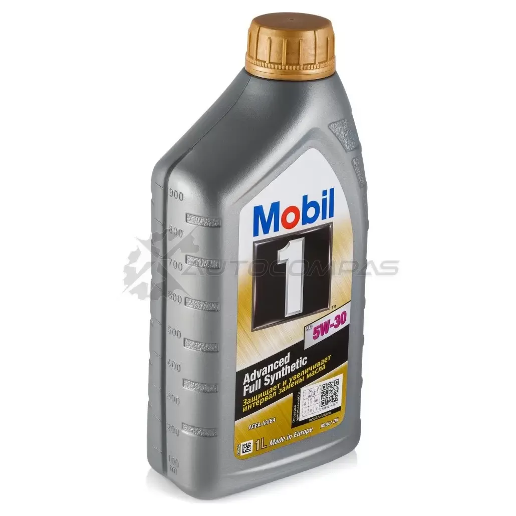Моторное масло синтетическое 1 FS 5W-30 - 1 л MOBIL X2S9W 153749 1436732997 201 5101010Z2 изображение 0