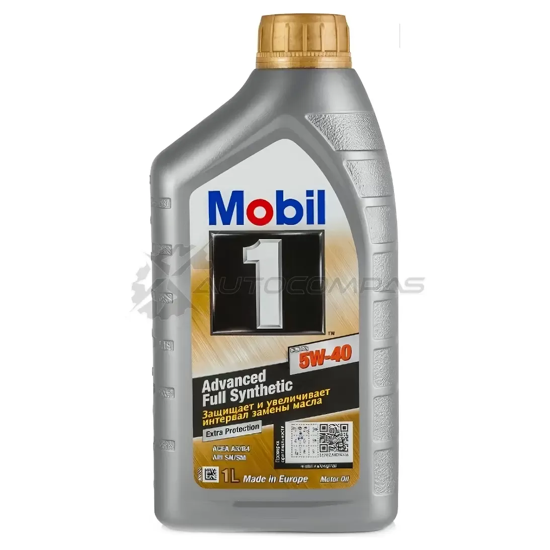 Моторное масло синтетическое 1 FS X1 5W-40 - 1 л MOBIL 1436733000 153266 2015 101010Z5 11S6L