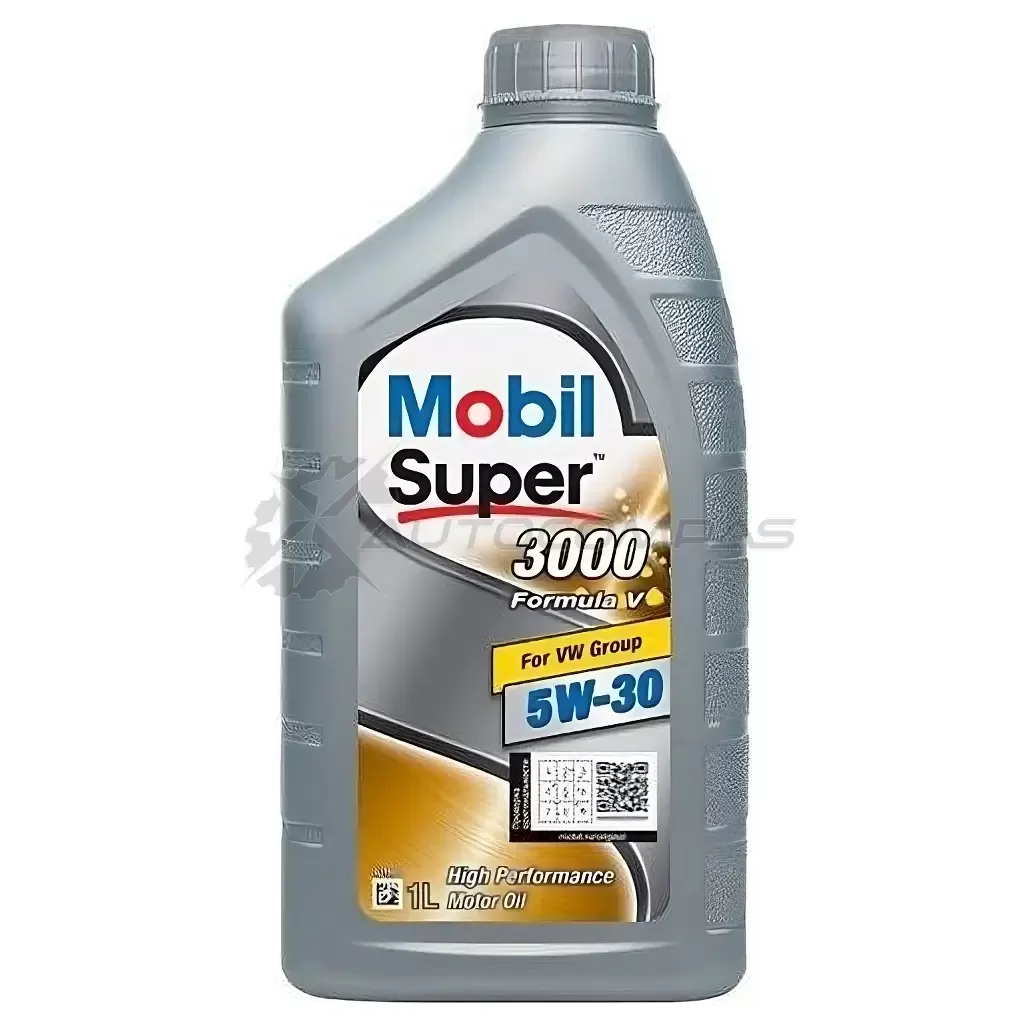 Моторное масло синтетическое Super 3000 Formula V 5W-30 - 1 л MOBIL 45 H49A 1441022384 153454 изображение 0