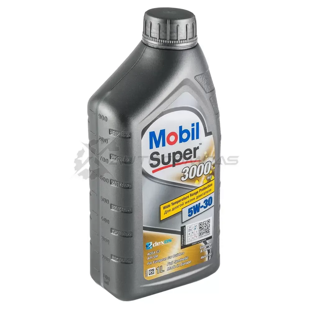 Моторное масло синтетическое Super 3000 XE 5W-30 - 1 л MOBIL 152574 1436733100 2015103 01069 95382N изображение 0