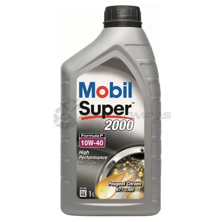 Моторное масло полусинтетическое Super 2000 Formula P 10W-40 - 1 л MOBIL 151096 2015103010M8 1441022341 изображение 0