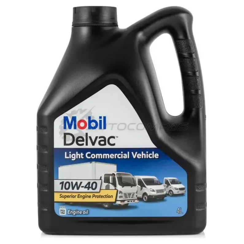 Моторное масло полусинтетическое Delvac Light Commercial Vehicle 10W-40 - 4 л MOBIL 1441022279 201520405590 PR 1F6OT изображение 0