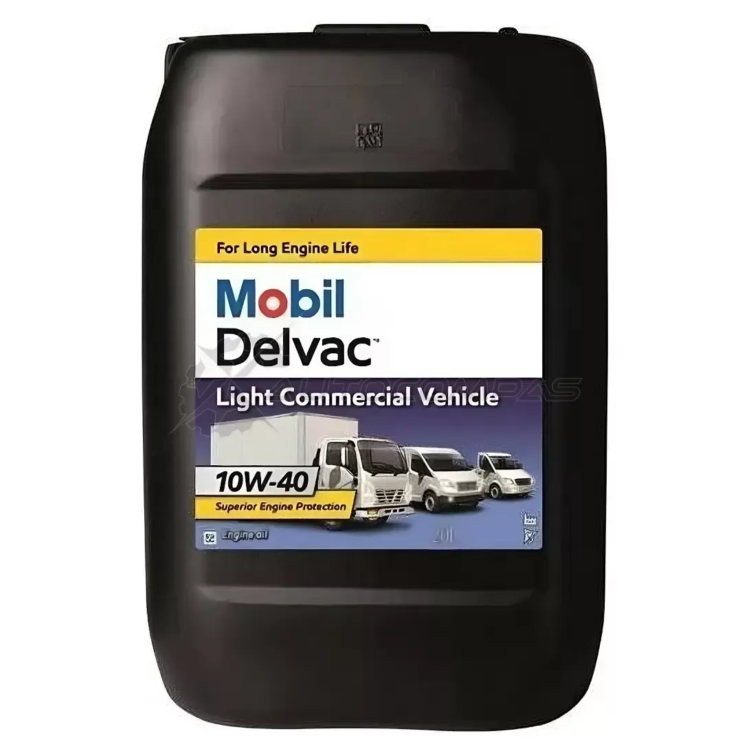 Моторное масло полусинтетическое Delvac Light Commercial Vehicle 10W-40 - 20 л MOBIL 154540 CPZT VN 1441022278 изображение 0