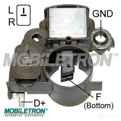 Щетки генератора MOBILETRON VZ4 SLP VR-H2009-4H 3884887 изображение 0