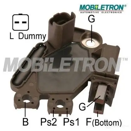 Щетки генератора MOBILETRON 3884967 VR-PR2299H Z IS2F