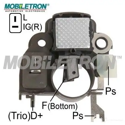 Щетки генератора MOBILETRON VR-H2009-9H G GCTUV 3884919 изображение 0