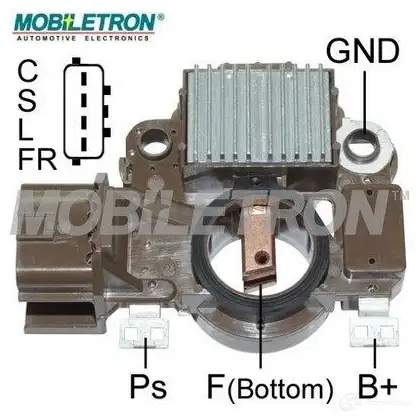 Щетки генератора MOBILETRON P6S7 Q VR-H2009-159 3884835