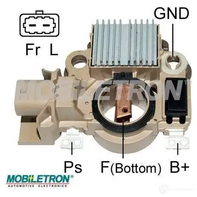 Щетки генератора MOBILETRON 1423739890 VR-H2009-169 UI WWM1