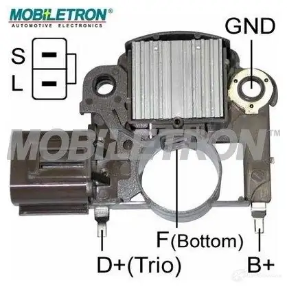 Щетки генератора MOBILETRON 7LS N4D0 VR-H2009-103 3884796 изображение 0