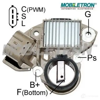 Щетки генератора MOBILETRON K6P 2G5 VR-H2009-130 3884818