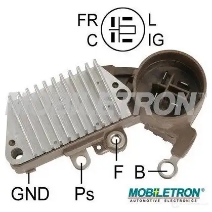 Щетки генератора MOBILETRON VR VKFX9 VR-H2005-10 3884743