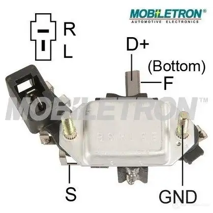 Щетки генератора MOBILETRON A6 98GD VR-H2000-36 3884723
