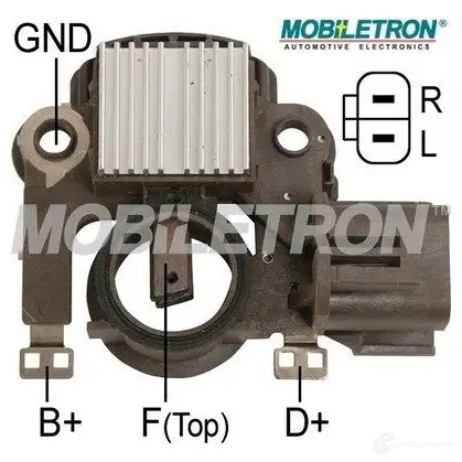 Щетки генератора MOBILETRON Z6F HMHZ VR-H2009-57 3884892