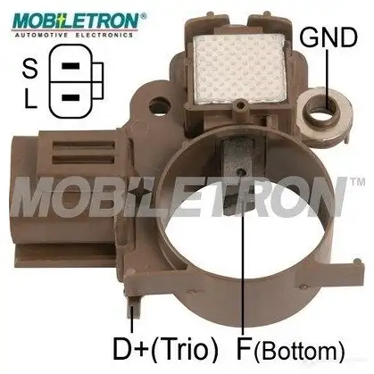 Щетки генератора MOBILETRON 3884873 VR-H2009-30 4QNL 8