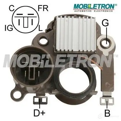 Щетки генератора MOBILETRON 3884888 VR-H2009-50 I C2HW