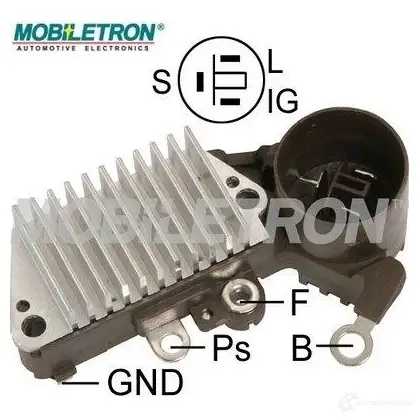 Щетки генератора MOBILETRON 140211687 N 5PTRI7 VR-H2005-17A