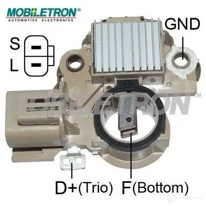 Щетки генератора MOBILETRON VR-H2009-116 ERCNF Z 64473632