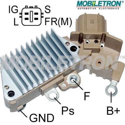 Щетки генератора MOBILETRON 1440916455 XM 7GV6 VR-H2005-208 изображение 0