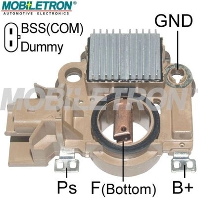 Щетки генератора MOBILETRON 1440916496 UIO 28 VR-H2009-226 изображение 0