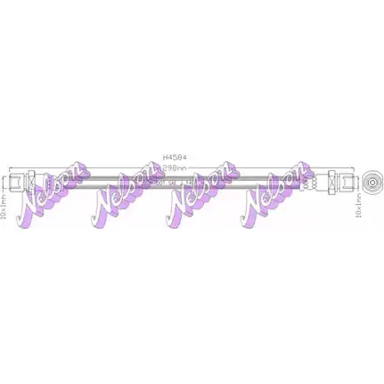 Тормозной шланг KAWE LBHV EPH H4584 2334057 изображение 0